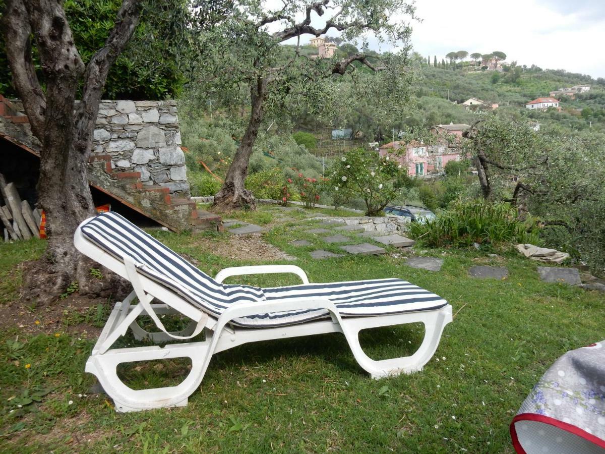 Villa Vista Mare Lavagna Bagian luar foto