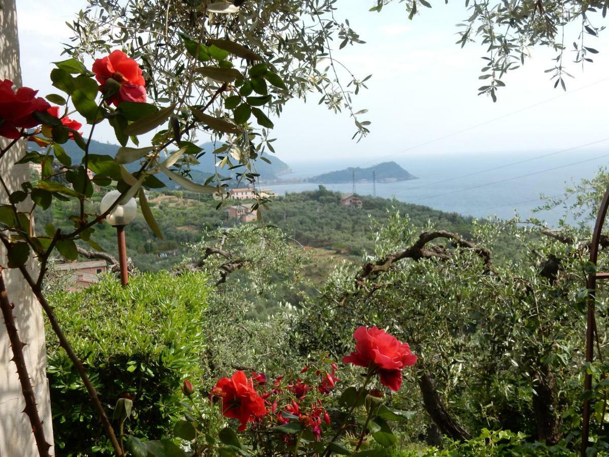 Villa Vista Mare Lavagna Bagian luar foto