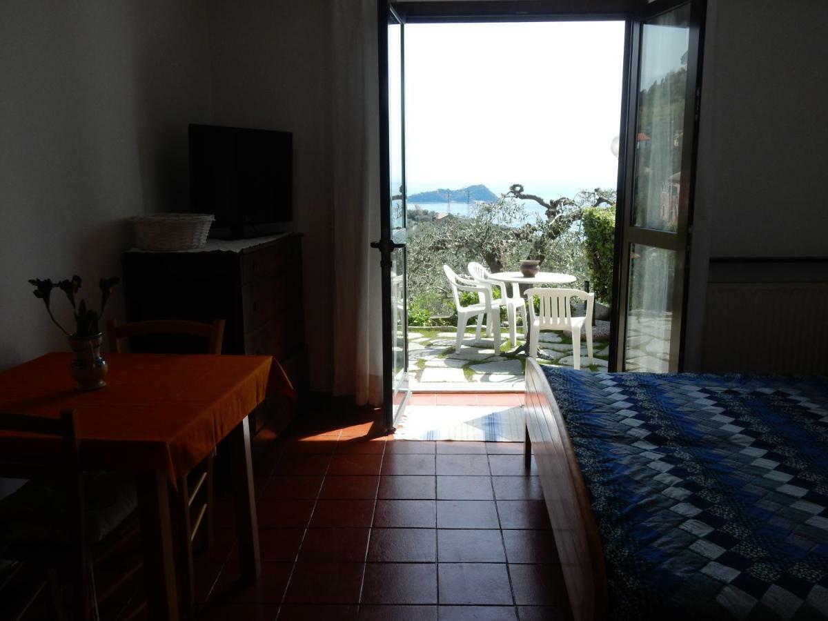 Villa Vista Mare Lavagna Bagian luar foto